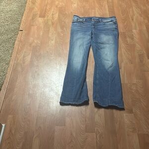 Maurices Blue Boot Cut Jeans Relaxed Fit